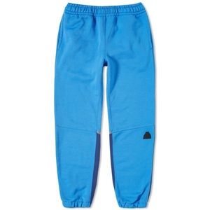Cav Empt over dye blue blocked  joggers